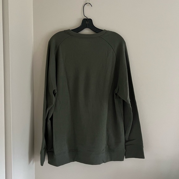 Men’s My Pillow Army Green Sweatshirt. Size: XL MSRP: $56 - Picture 3 of 7
